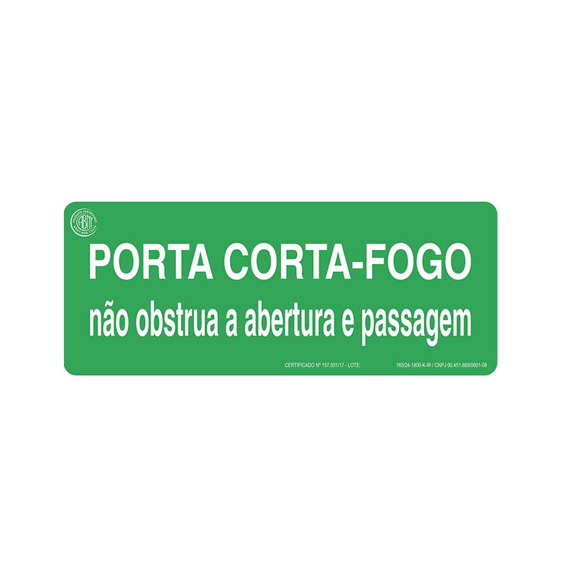 Featured image for “Sinalização Porta Corta Fogo”