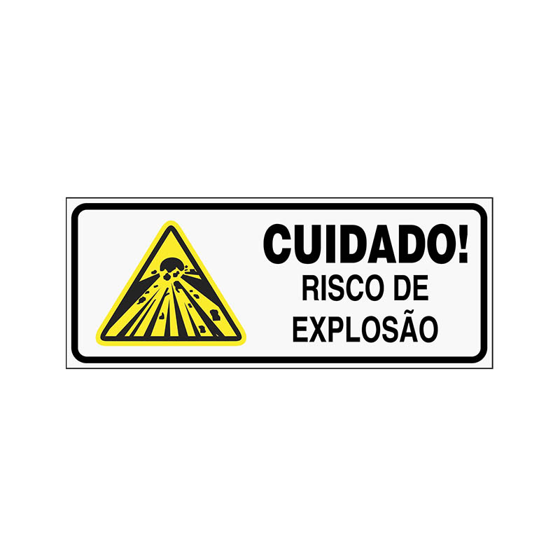 Featured image for “Sinalização Risco de Explosão”