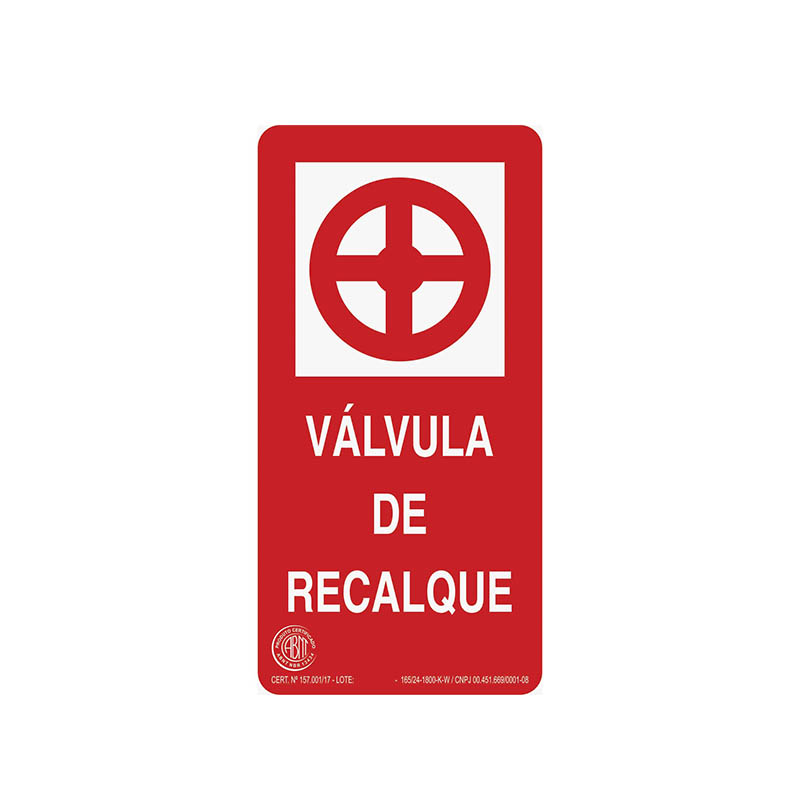 Featured image for “Sinalização Registro de Recalque”